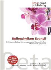 Bulbophyllum Evansii,6136191458,9786136191454