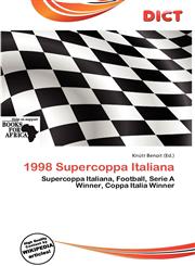 1998 Supercoppa Italiana,6135864696,9786135864694