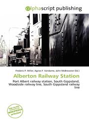 Alberton Railway Station,6135694537,9786135694536