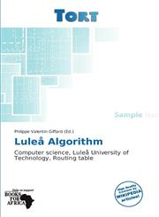 Lulea Algorithm,6201597743,9786201597747