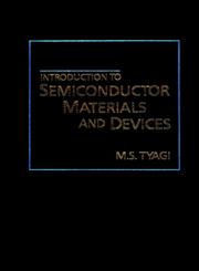 Introduction to Semiconductor Materials and Devices 1st Edition,0471605603,9780471605607