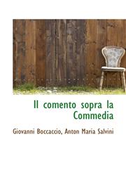 Il comento sopra la Commedia,1115842056,9781115842051