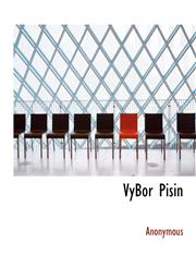 VyBor Pisin,1140078151,9781140078159