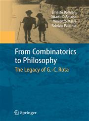 From Combinatorics to Philosophy The Legacy of G.-C. Rota,0387887520,9780387887524
