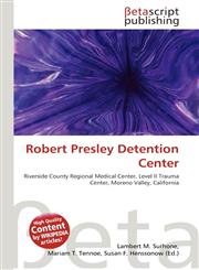 Robert Presley Detention Center,6134845175,9786134845175