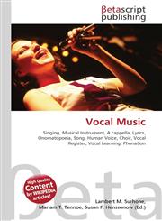 Vocal Music,6130317379,9786130317379