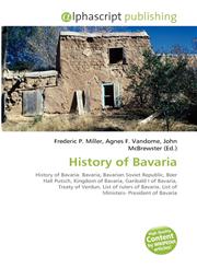 History of Bavaria,6130033125,9786130033125