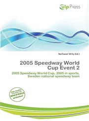 2005 Speedway World Cup Event 2,6138252802,9786138252801