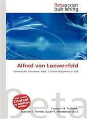 Alfred von Loewenfeld,6134879002,9786134879002