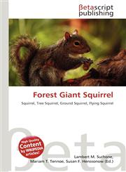 Forest Giant Squirrel,6135318543,9786135318548