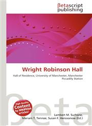 Wright Robinson Hall,6134741655,9786134741651