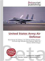 United States Army Air Defense,613475028X,9786134750288