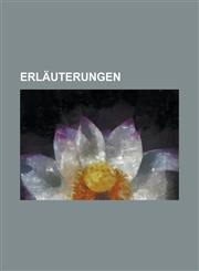 Erläuterungen,1230015248,9781230015248