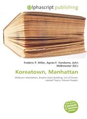 Koreatown, Manhattan,6134310999,9786134310994