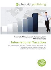 International Taxation,6132799516,9786132799517
