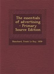 Essentials of Advertising,1289676461,9781289676469