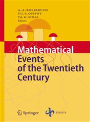 Mathematical Events of the Twentieth Century,3540232354,9783540232353
