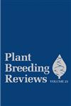 Plant Breeding Reviews, Vol. 23,047135421X,9780471354215