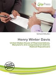 Henry Winter Davis,6136730189,9786136730189