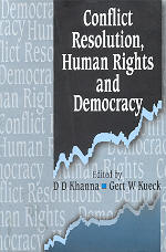 Conflict Resolution, Human Rights and Democracy 1st Edition,8175411252,9788175411258