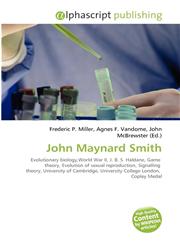 John Maynard Smith,613071713X,9786130717131