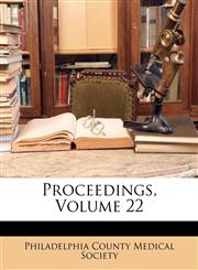 Proceedings, Volume 22,1148249702,9781148249704