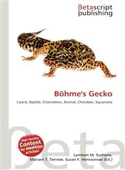 Böhme's Gecko,6135264060,9786135264067