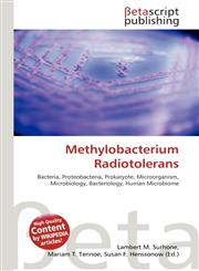 Methylobacterium Radiotolerans,6137632008,9786137632000