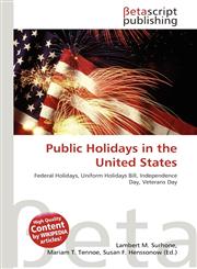 Public Holidays in the United States,6134780472,9786134780476