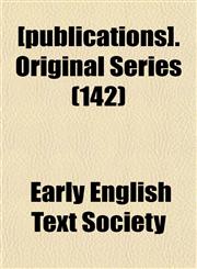 [publications]. Original Series (142),1152698427,9781152698420