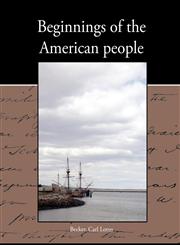Beginnings of the American people,1438535066,9781438535067