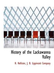 History of the Lackawanna Valley,114057177X,9781140571773