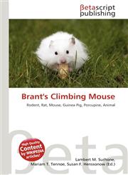 Brant's Climbing Mouse,6135373765,9786135373769