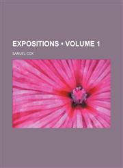 Expositions (Volume 1),1154381501,9781154381504