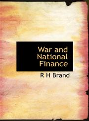 War and National Finance,1117960692,9781117960692