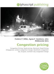 Congestion pricing,6130036442,9786130036447