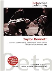 Taylor Bennett,613760697X,9786137606971