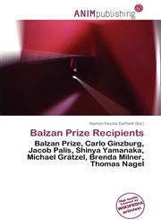 Balzan Prize Recipients,6137046176,9786137046173
