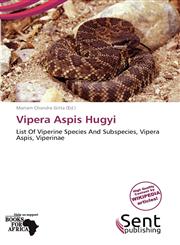 Vipera Aspis Hugyi,613896098X,9786138960980