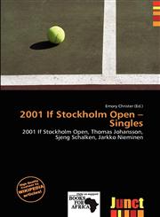 2001 If Stockholm Open - Singles,6138013832,9786138013839