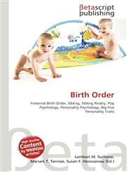 Birth Order,6130893906,9786130893903