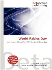 World Rabies Day,6133659610,9786133659612