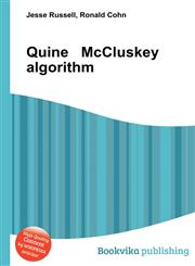 Quine McCluskey Algorithm,5511096865,9785511096865