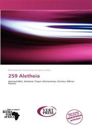 259 Aletheia,6138744632,9786138744634