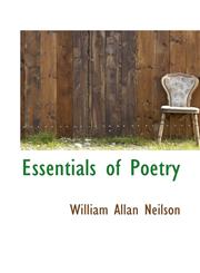 Essentials of Poetry,1117185443,9781117185446