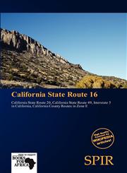 California State Route 16,6138708792,9786138708797