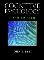 Cognitive Psychology 4th Edition,0470002328,9780470002322