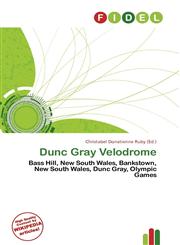 Dunc Gray Velodrome,6136652544,9786136652542