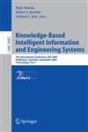 Knowledge-Based Intelligent Information and Engineering Systems 9th International Conference, KES 2005, Melbourne, Australia, September 14-16, 2005,3540288953,9783540288954