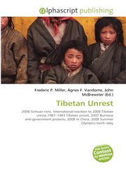 Tibetan Unrest,6130053940,9786130053949